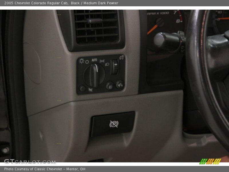 Black / Medium Dark Pewter 2005 Chevrolet Colorado Regular Cab