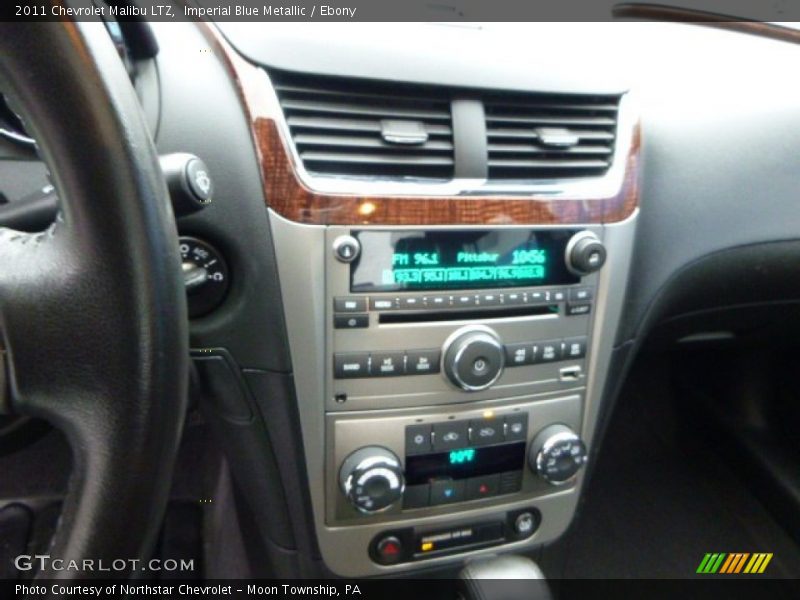 Imperial Blue Metallic / Ebony 2011 Chevrolet Malibu LTZ