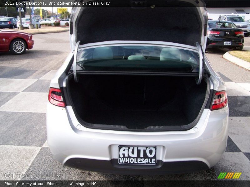 Bright Silver Metallic / Diesel Gray 2013 Dodge Dart SXT