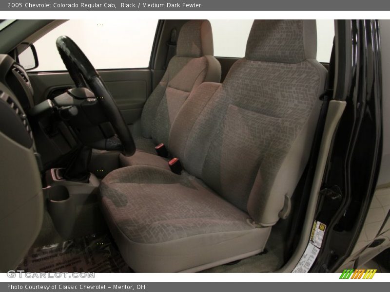 Black / Medium Dark Pewter 2005 Chevrolet Colorado Regular Cab