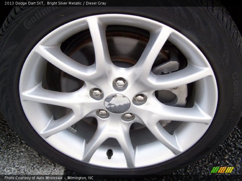 Bright Silver Metallic / Diesel Gray 2013 Dodge Dart SXT