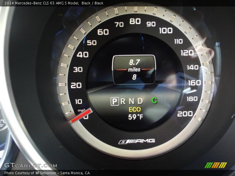 Black / Black 2014 Mercedes-Benz CLS 63 AMG S Model
