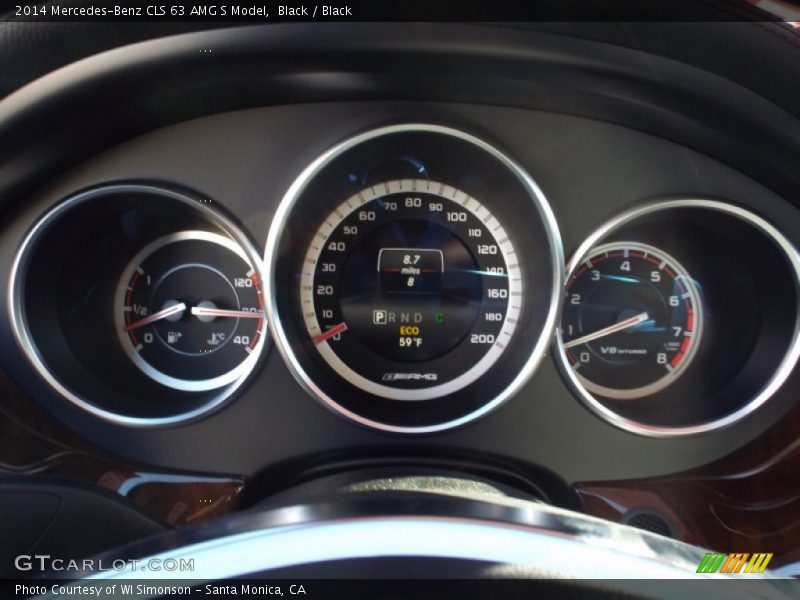  2014 CLS 63 AMG S Model 63 AMG S Model Gauges