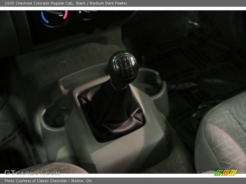 Black / Medium Dark Pewter 2005 Chevrolet Colorado Regular Cab