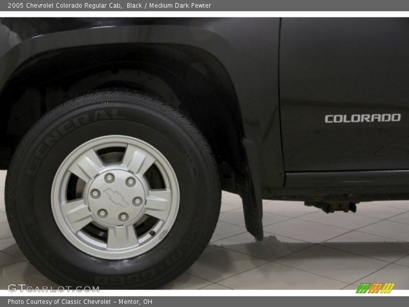 Black / Medium Dark Pewter 2005 Chevrolet Colorado Regular Cab