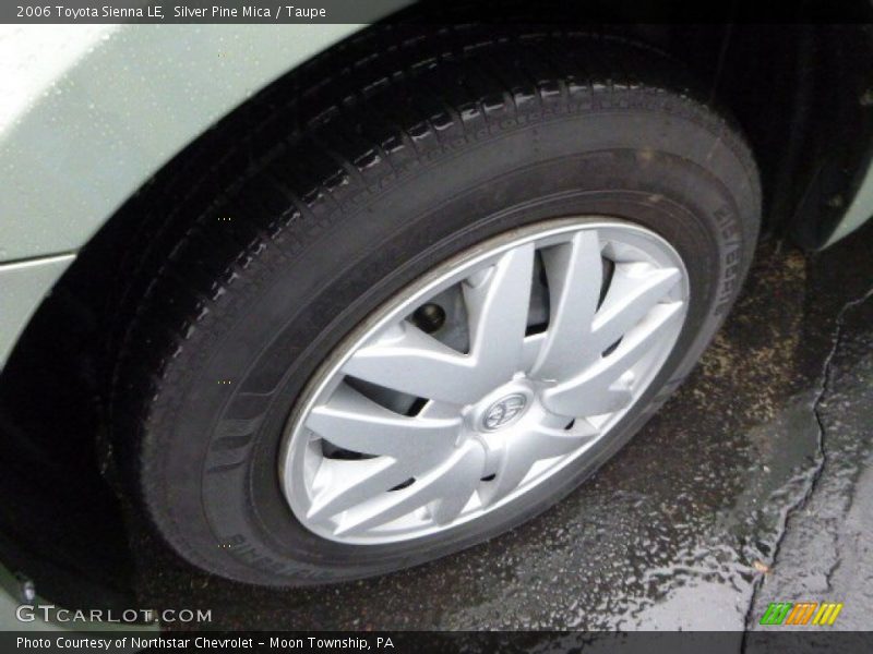 Silver Pine Mica / Taupe 2006 Toyota Sienna LE