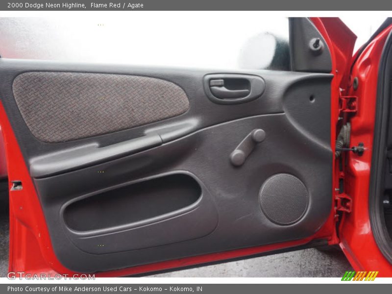 Flame Red / Agate 2000 Dodge Neon Highline