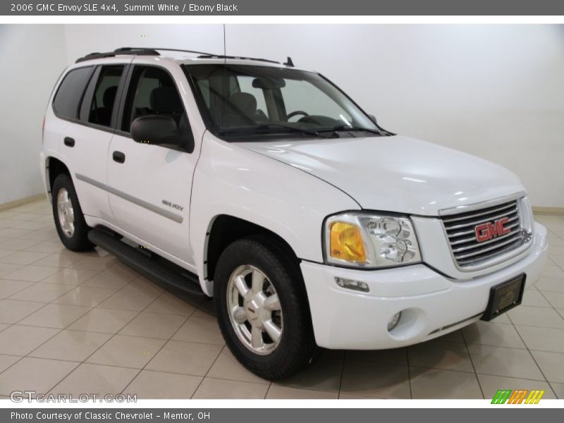 Summit White / Ebony Black 2006 GMC Envoy SLE 4x4