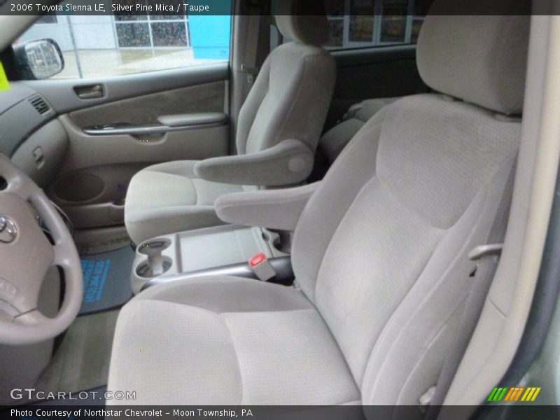 Silver Pine Mica / Taupe 2006 Toyota Sienna LE