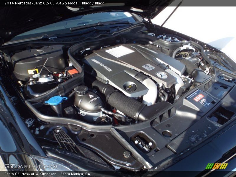  2014 CLS 63 AMG S Model Engine - 5.5 AMG Liter biturbo DOHC 32-Valve VVT V8