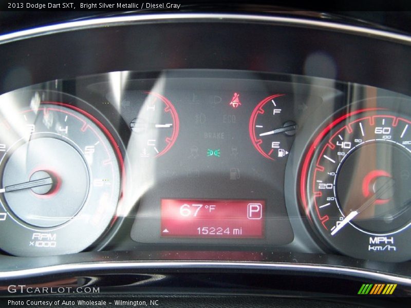 Bright Silver Metallic / Diesel Gray 2013 Dodge Dart SXT