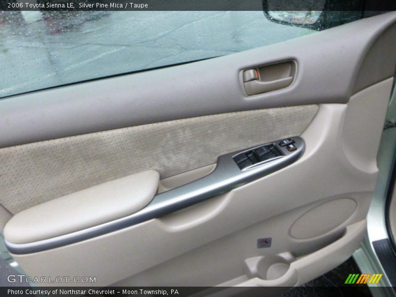 Silver Pine Mica / Taupe 2006 Toyota Sienna LE