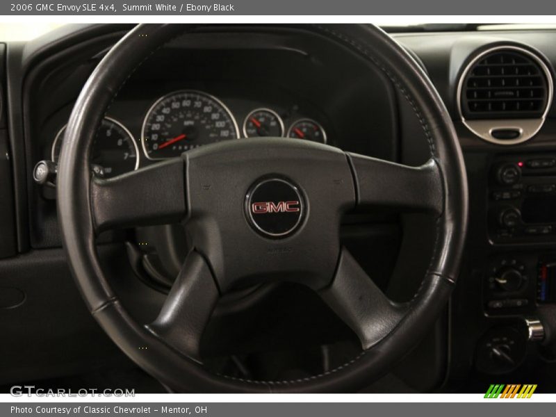 Summit White / Ebony Black 2006 GMC Envoy SLE 4x4