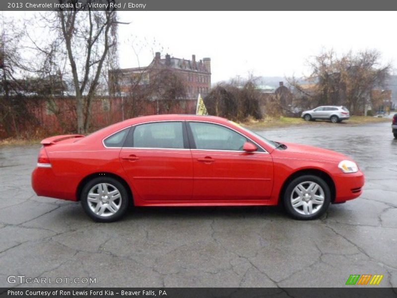 Victory Red / Ebony 2013 Chevrolet Impala LT