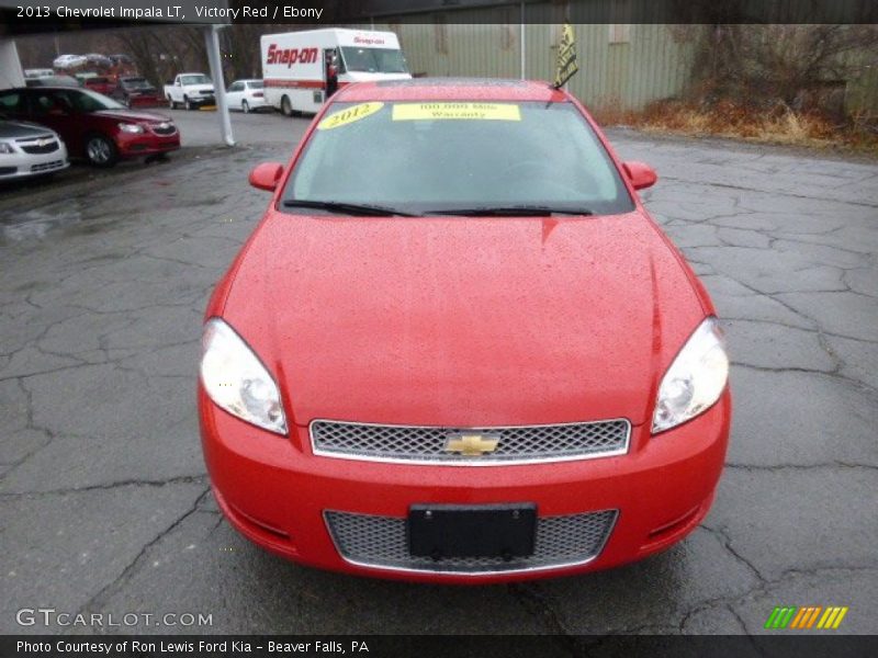 Victory Red / Ebony 2013 Chevrolet Impala LT