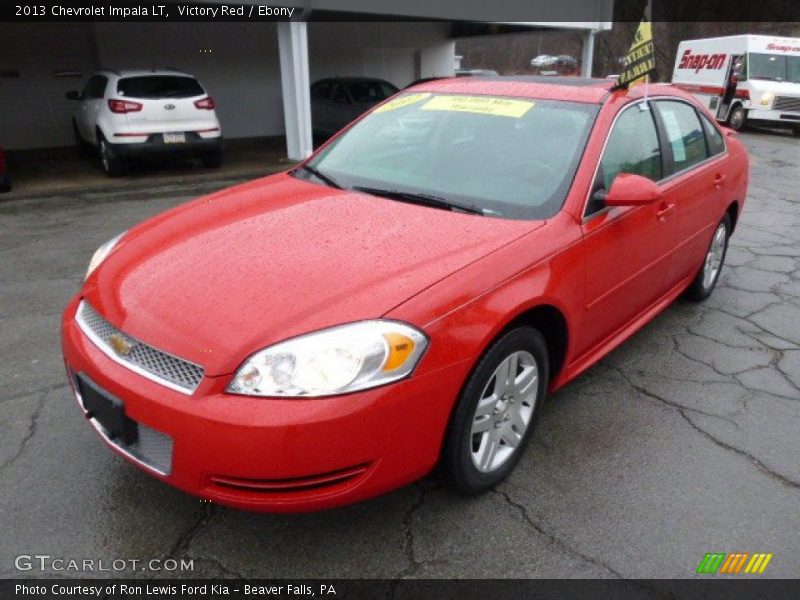 Victory Red / Ebony 2013 Chevrolet Impala LT