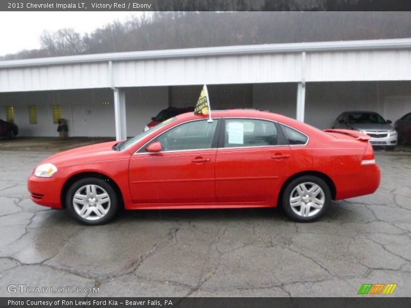Victory Red / Ebony 2013 Chevrolet Impala LT