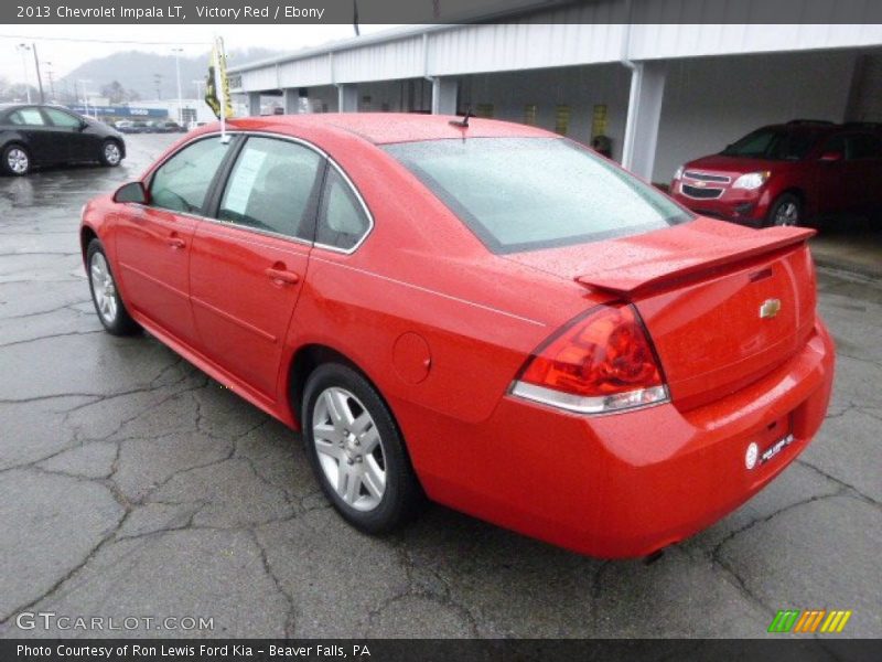 Victory Red / Ebony 2013 Chevrolet Impala LT