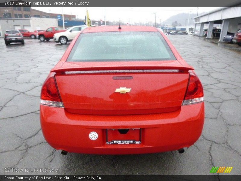 Victory Red / Ebony 2013 Chevrolet Impala LT