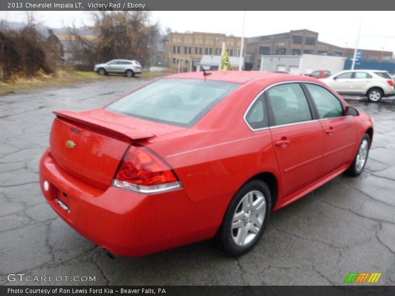 Victory Red / Ebony 2013 Chevrolet Impala LT