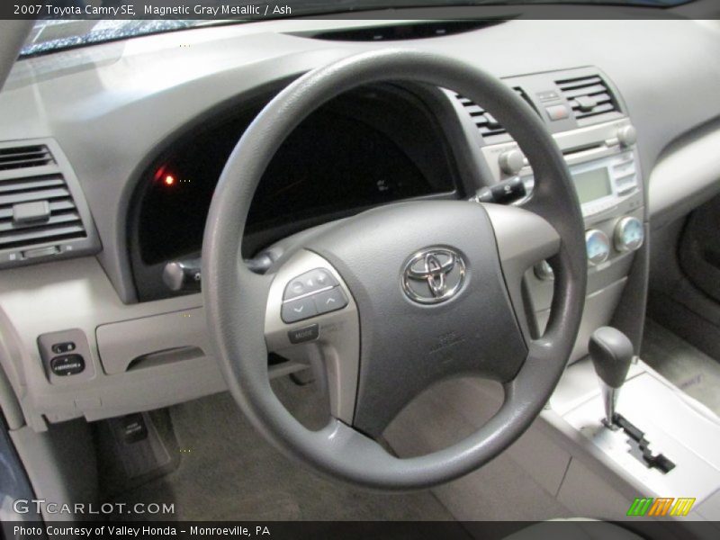 Magnetic Gray Metallic / Ash 2007 Toyota Camry SE