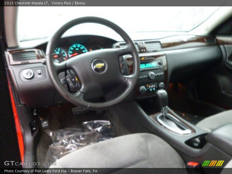 Victory Red / Ebony 2013 Chevrolet Impala LT