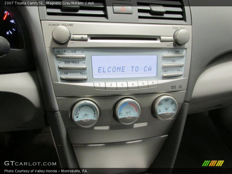 Magnetic Gray Metallic / Ash 2007 Toyota Camry SE