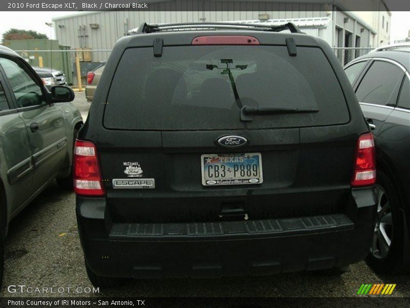 Black / Charcoal Black 2010 Ford Escape XLT