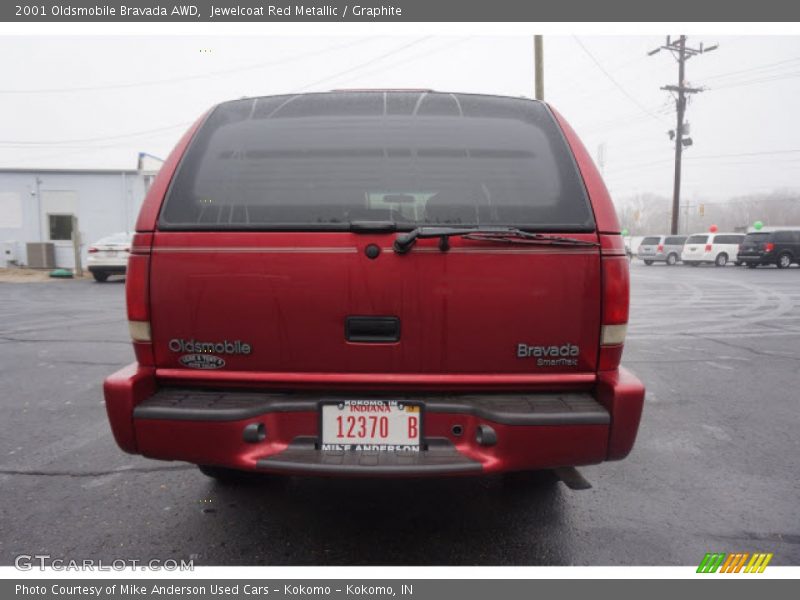 Jewelcoat Red Metallic / Graphite 2001 Oldsmobile Bravada AWD