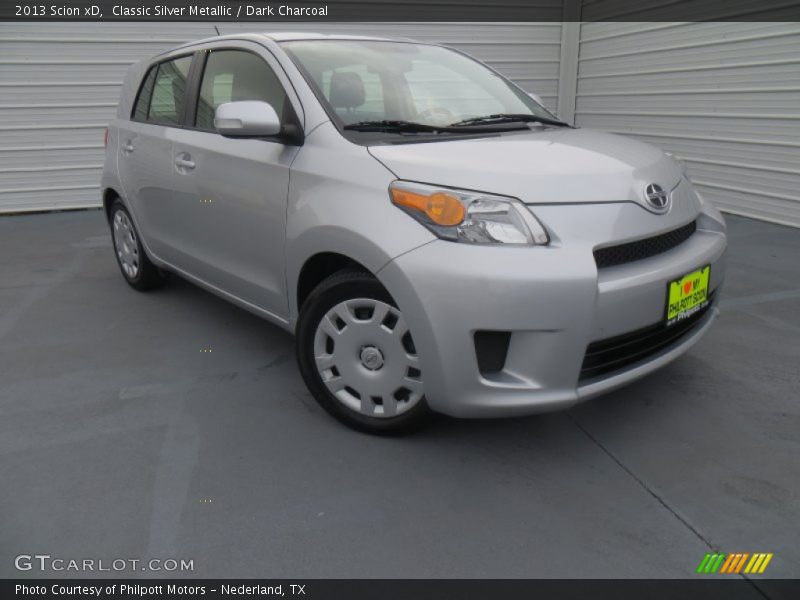Classic Silver Metallic / Dark Charcoal 2013 Scion xD