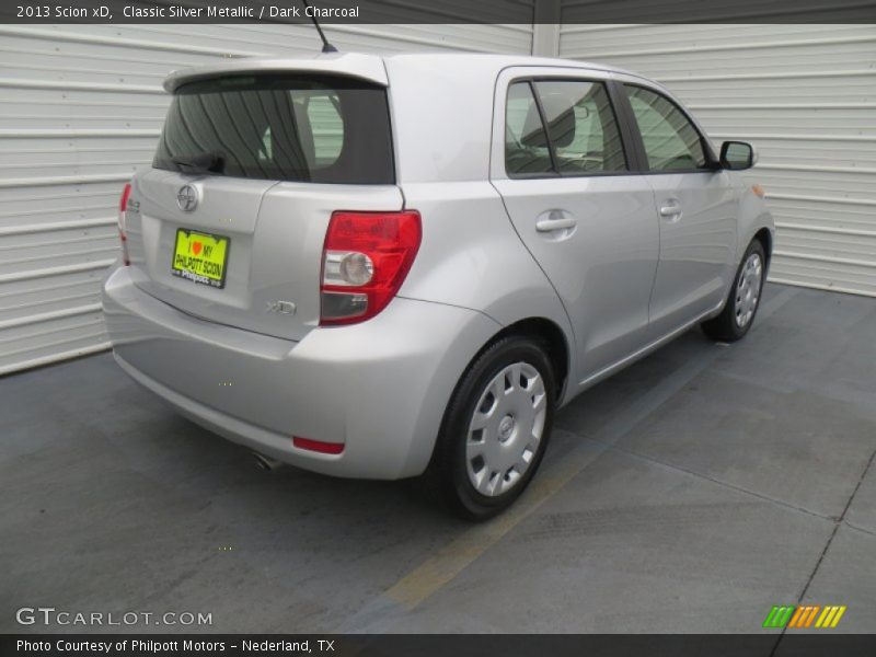 Classic Silver Metallic / Dark Charcoal 2013 Scion xD