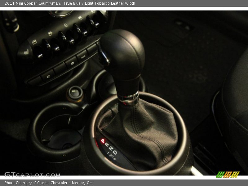 True Blue / Light Tobacco Leather/Cloth 2011 Mini Cooper Countryman