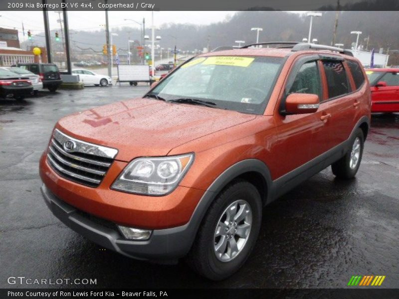 Copperhead / Gray 2009 Kia Borrego EX V6 4x4