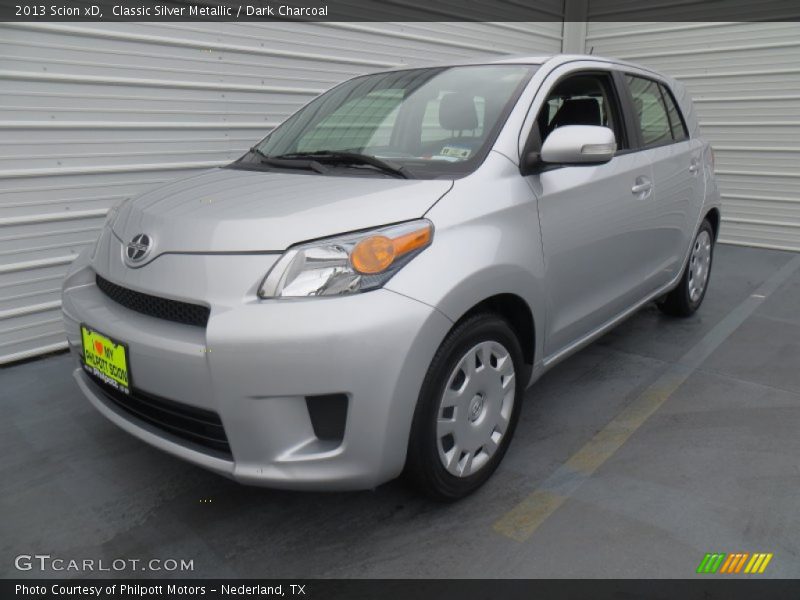 Classic Silver Metallic / Dark Charcoal 2013 Scion xD