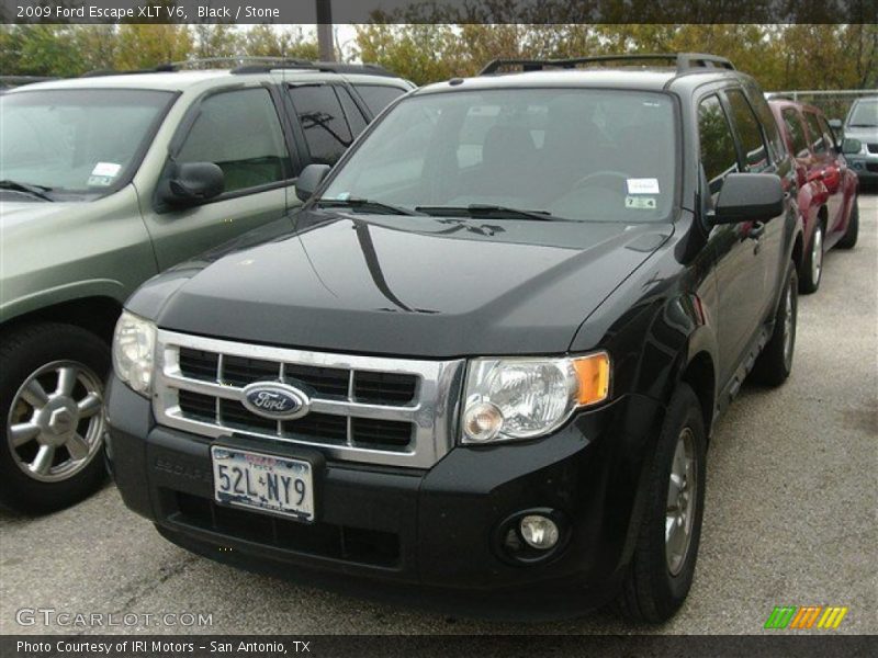 Black / Stone 2009 Ford Escape XLT V6