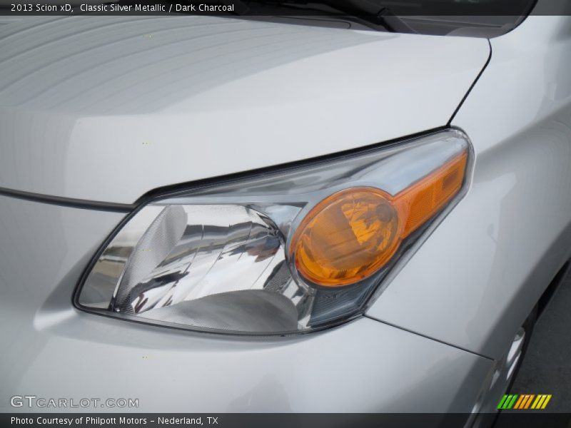 Classic Silver Metallic / Dark Charcoal 2013 Scion xD