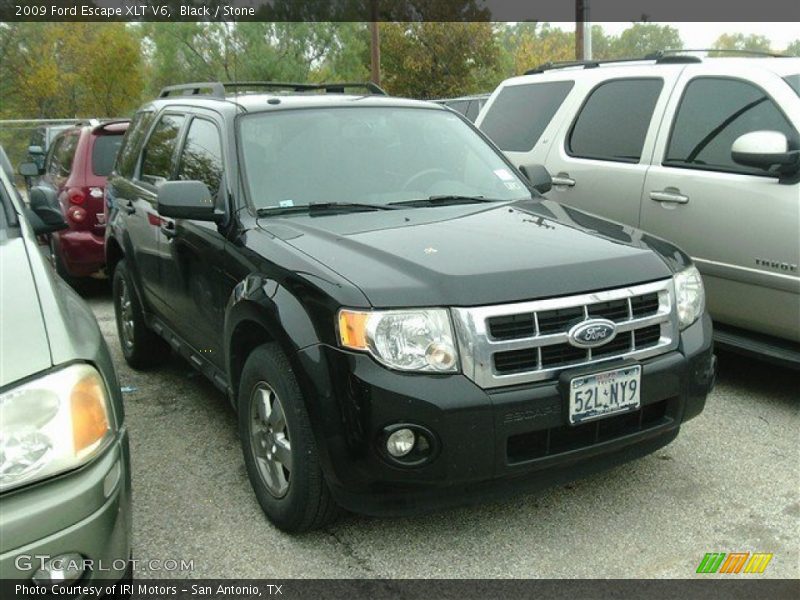 Black / Stone 2009 Ford Escape XLT V6