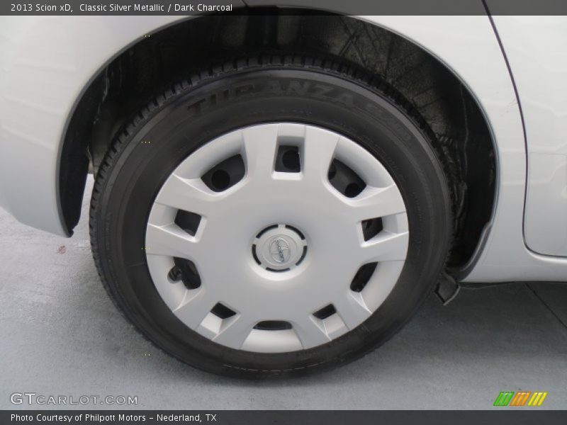 Classic Silver Metallic / Dark Charcoal 2013 Scion xD