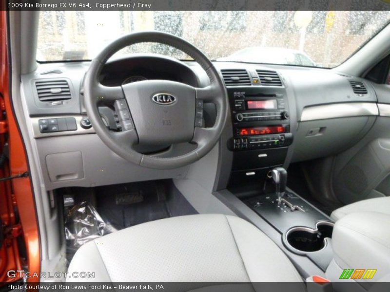 Copperhead / Gray 2009 Kia Borrego EX V6 4x4