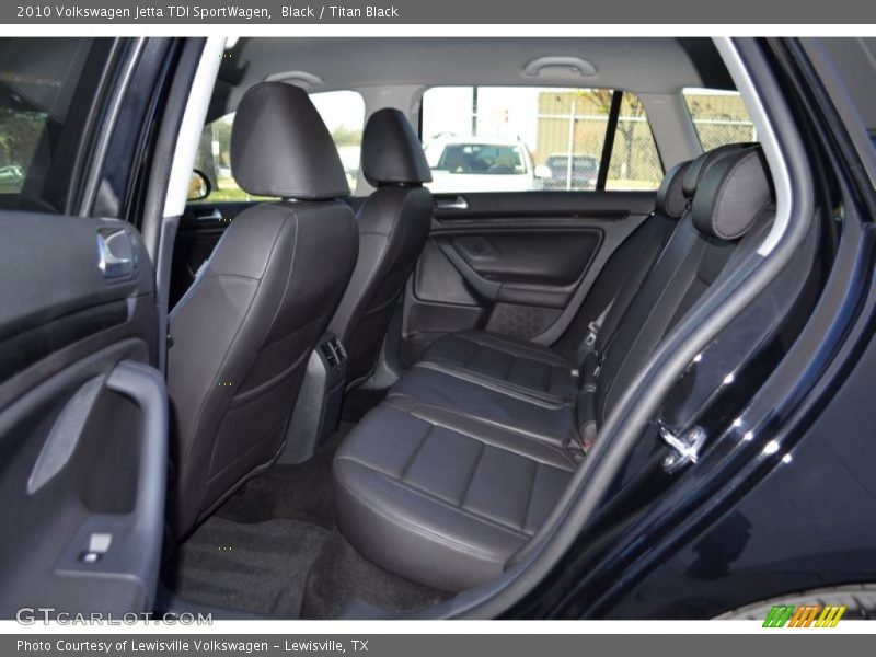 Black / Titan Black 2010 Volkswagen Jetta TDI SportWagen