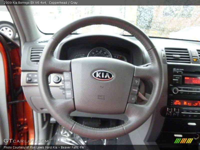 Copperhead / Gray 2009 Kia Borrego EX V6 4x4