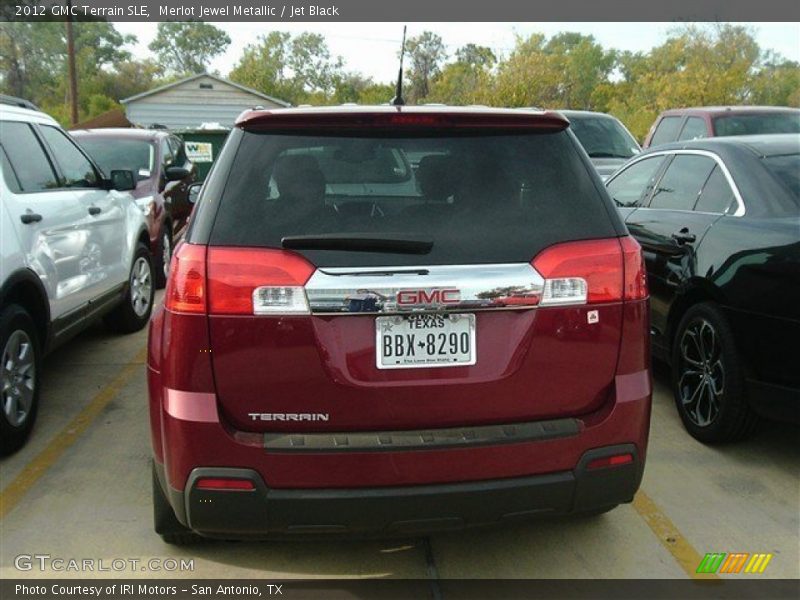 Merlot Jewel Metallic / Jet Black 2012 GMC Terrain SLE