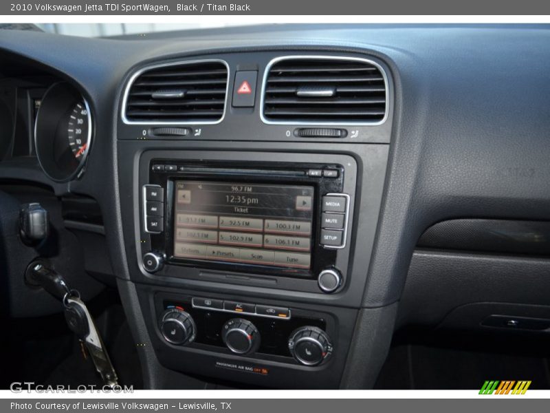 Black / Titan Black 2010 Volkswagen Jetta TDI SportWagen