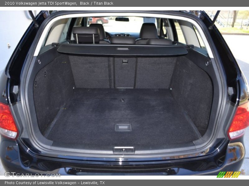 Black / Titan Black 2010 Volkswagen Jetta TDI SportWagen