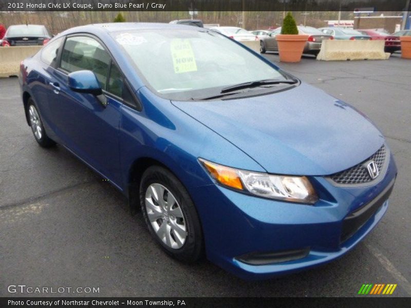 Front 3/4 View of 2012 Civic LX Coupe