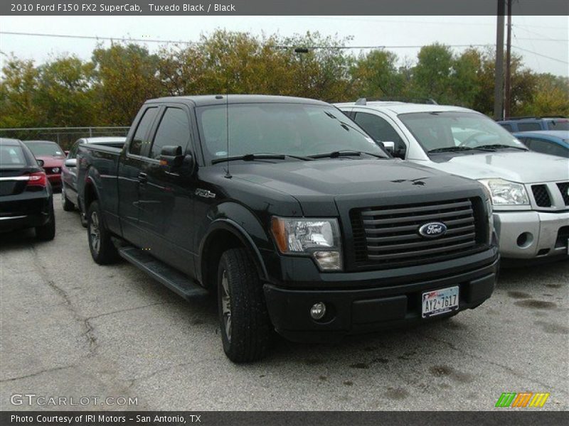 Tuxedo Black / Black 2010 Ford F150 FX2 SuperCab
