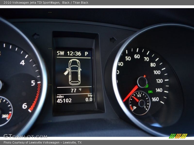 Black / Titan Black 2010 Volkswagen Jetta TDI SportWagen
