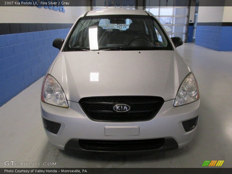 Fine Silver / Gray 2007 Kia Rondo LX