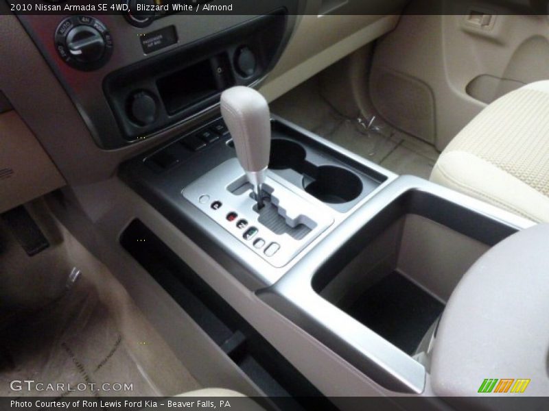 Blizzard White / Almond 2010 Nissan Armada SE 4WD