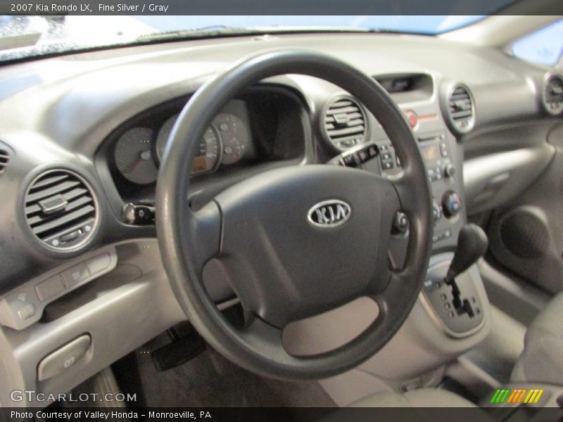 Fine Silver / Gray 2007 Kia Rondo LX